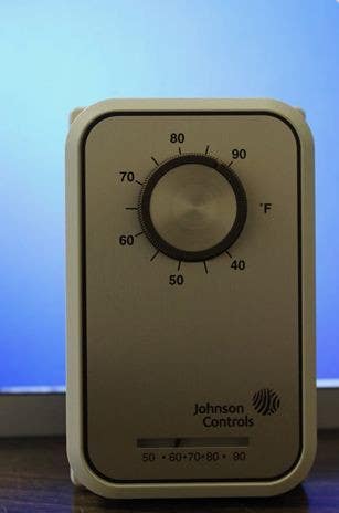 Chatham Brass M6051 Line Voltage Thermostat, Heavy Duty, Heat Tamper Proof Control, Temperature Range 40-90 Degrees