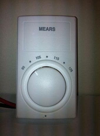 Chatham Brass M77007 Attic Fan Control Cooling Temperatuer 95° - 125° SPST, Low Voltage Thermostat