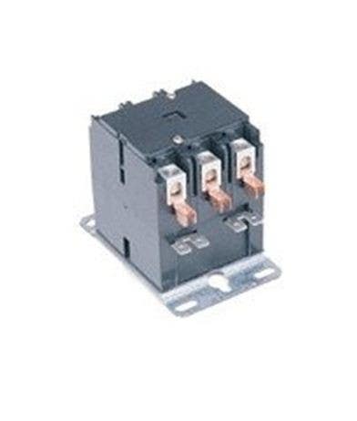 Chatham Brass 90-1 Definite Purpose Contactor for Heating and Air Conditioning Equipment, 3 Pole, 120 Voltage