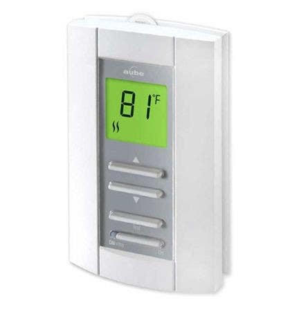 Chatham Brass TH114-A Line Voltage Non-Programmable Thermostat, Aube Thermostat