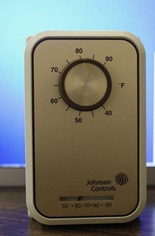 Chatham Brass M651 Line Voltage Thermostat, Light Duty Heat or Cool SPDT, tamper proof low-voltage control, Johnson Model  T26S18