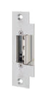 MUL-T Lock ES-17.610-74G Adjustable Electric Strike Fail Secure, Faceplate 1-1/4 x 4-7/8, Center  8-16V AC/DC
