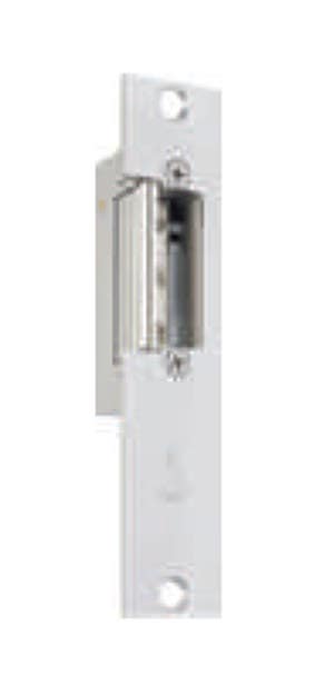 MUL-T-Lock ES-17.610-73G Adjustable Electric Strike Fail Secure, Faceplate 1-1/4 x 5-7/8, Off Center 8-16V AC/DC