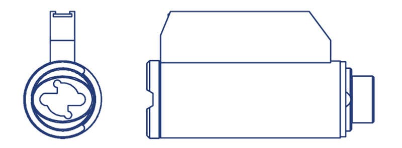 MUL-T-Lock KIKSHF Knob & Lever Replacement Cylinder For Schlage "F" Line Knob-Orbit Design