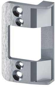 Trine 258RD 4-7/8" Radius Faceplate for 3000 Series Electric Strikes