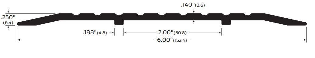 ZERO 546 Handicap Threshold, 6"