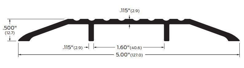 ZERO 8655 Handicap Threshold, 5"
