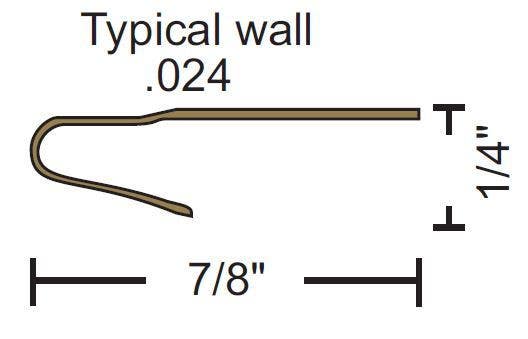 ZERO 80B Interlocking Threshold, Bronze, 4 1/4"