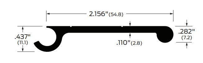 ZERO 7332B Bronze / Interlocking - Extension Leg