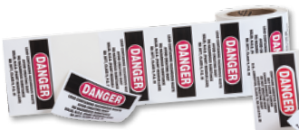 Mutual Industries 904-35 Lead Abatement Product Lables, Size- 3" X 5"