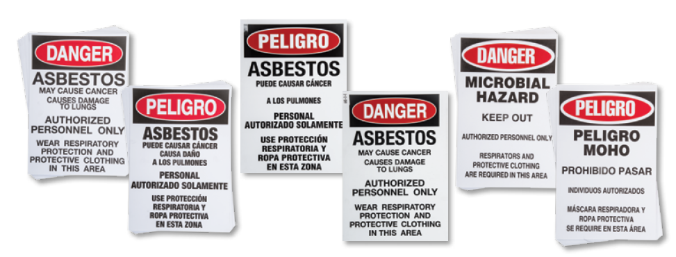 Mutual Industries AHS Asbestos Hazard Paper