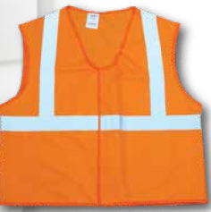 Mutual Industries 16374 Class 2 Vest 2" Silver