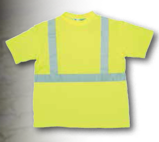 Mutual Industries 96001 Class 2 ANSI Durable Flame Retardant T-Shirt