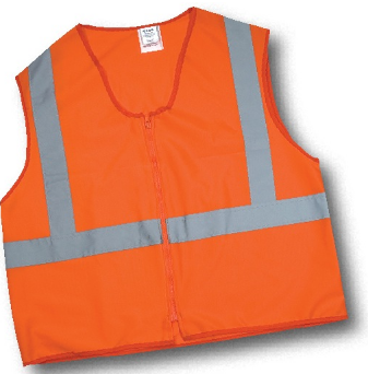 Mutual Industries 20035 Class 2 ANSI Mesh Non Durable Flame Retardant