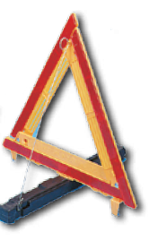 Mutual Industries 50095 Safety Triangle Kit 3 Pieces