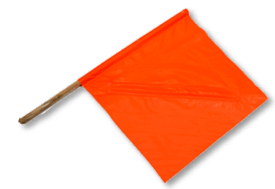 Mutual Industries 14965 No-Foul Highway Flags
