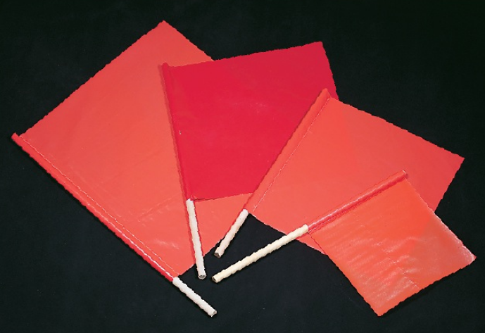 Mutual Industries 14967 Red Highway Safety Flage