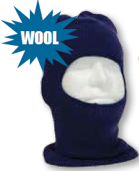 Mutual Industries 38600-0-100 Knitted Full Pver The head Wool Navy