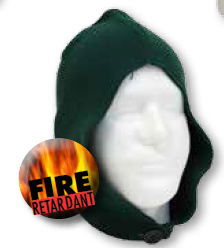 Mutual Industries 74900-0-100 GAFP6GN Green knit Non Durable Flame Retardant