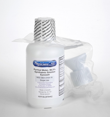 Mutual Industries 50012 Single Eye Wash Refill