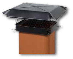 Mutual Industries 99 Chimney Cap Painted