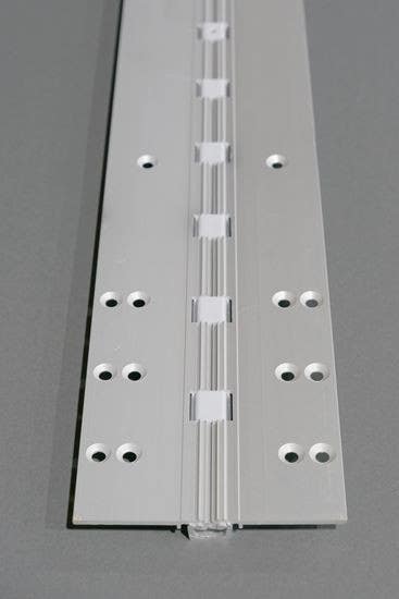 ABH A280HD Aluminum Continuous Geared Fully Concealed Safety Hinge 1/16" Inset