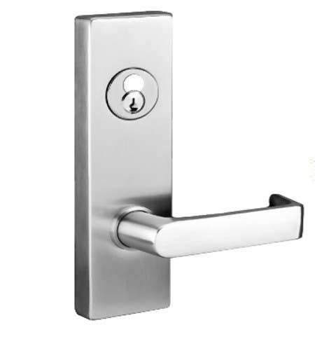 TownSteel MSE-W Grade 1 Heavy Duty Mortise Lock, Wide Escutcheon, Satin Chrome