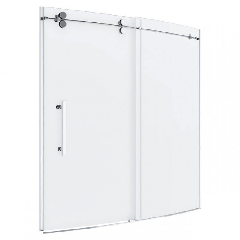 Bain Signature Odelle-D Curved Bathtub Door