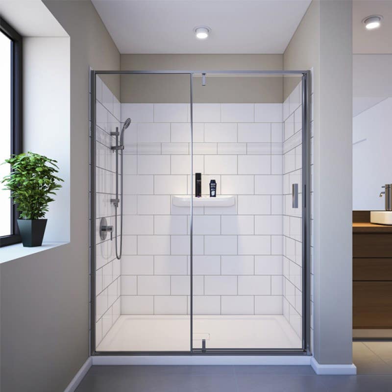 Bain Signature Nova Acrylic Corner Shower Wall
