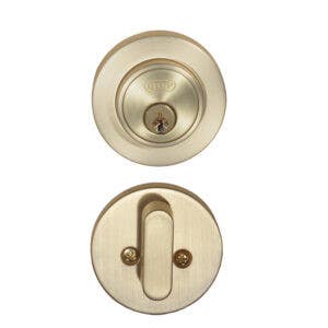 BHP ULSK106 U.L. Listed Low Profile Round Deadbolt