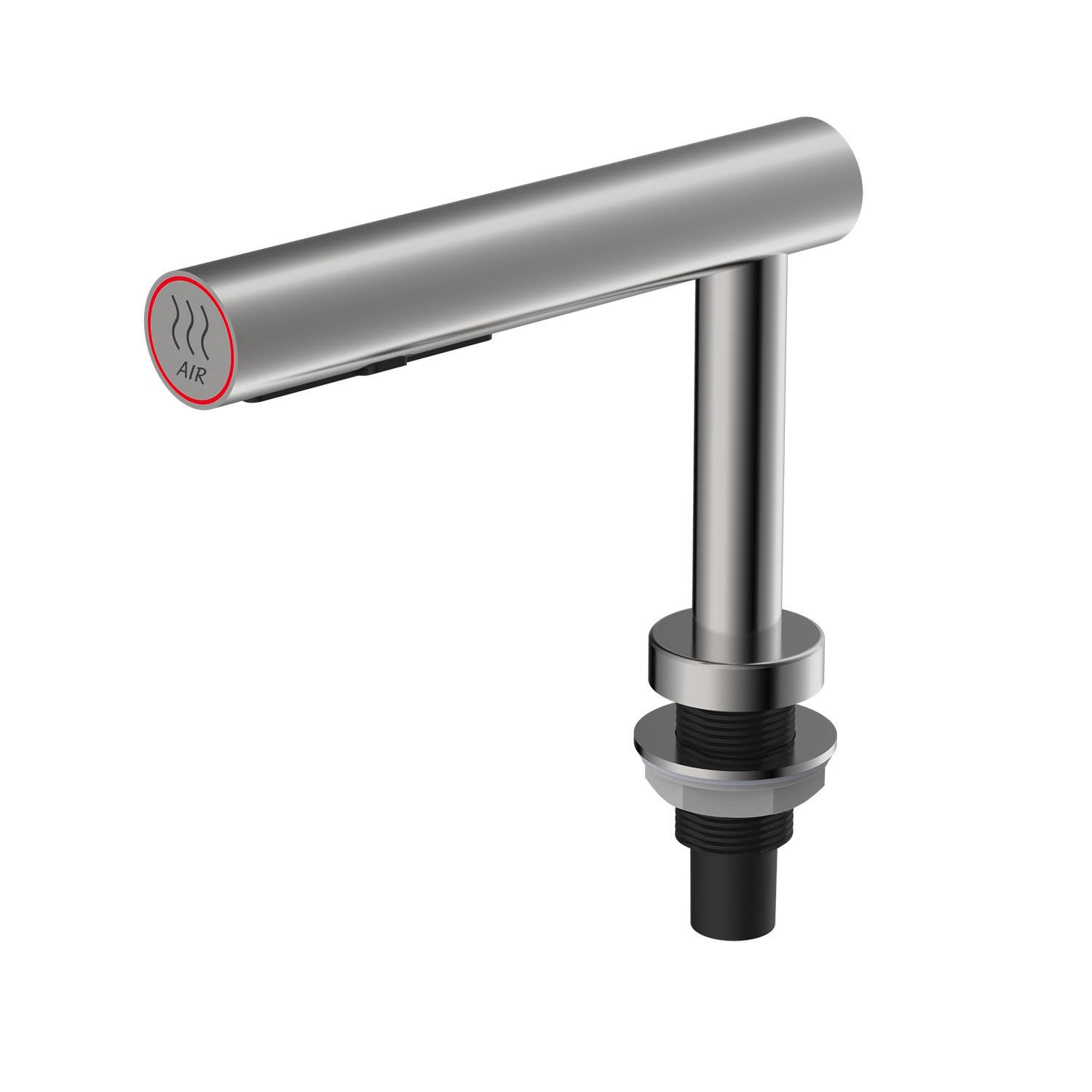 Palmer Fixture HD093 EcoTap Deck Mount High Speed Touchless Hand Dryer, Brushed Stainless