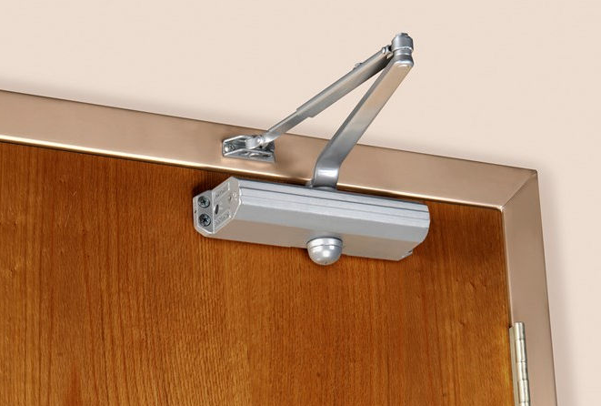 Norton 1600BCSS Non-Hold Open Door Closer, Stainless Steel
