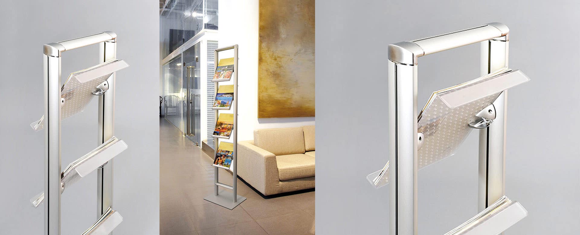 Magnuson SOCC-4A4 Compact Soistes Magazine And Literature Racks