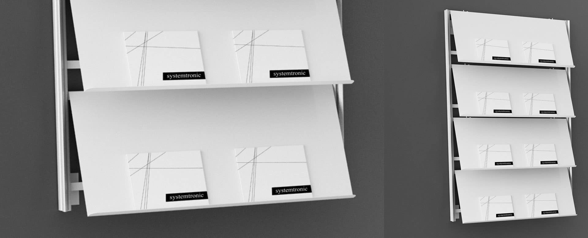 Magnuson FLAP Wall Mounted Magazine And Literature Display