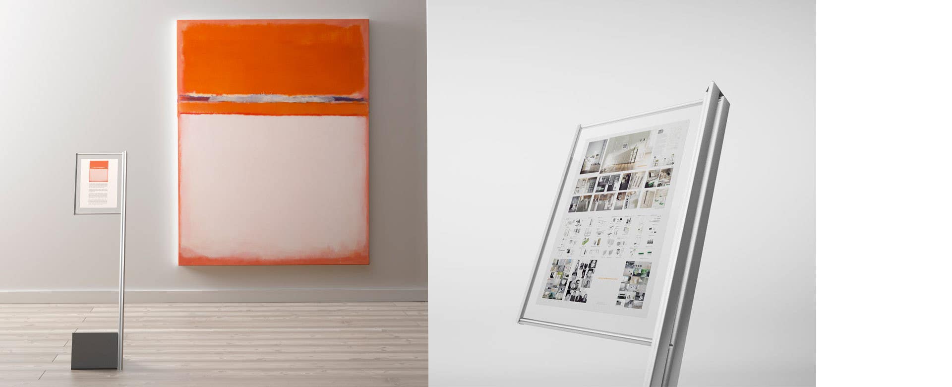 Magnuson IFLAG Magazine, Literature & Graphic Displays With Shelf