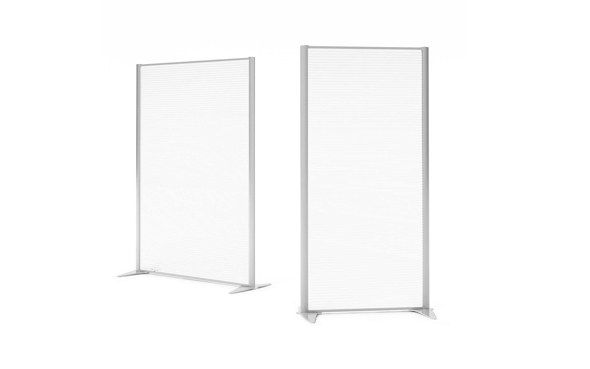 Magnuson KP+ Moveable Screen With Steel Frame And Translucent Polycarbonate Panel