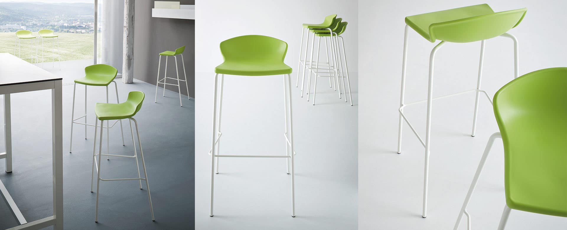 Magnuson CALMA Bar Height Stool (Set of 4)