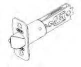 BHP MORCPAS Round Corner Passage Latch