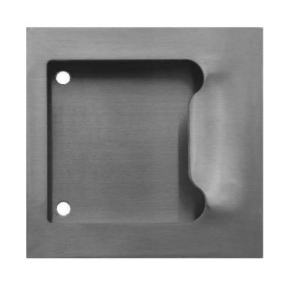 Don-Jo 1846 Flush Cup Pull, Finish-Satin Stainless Steel