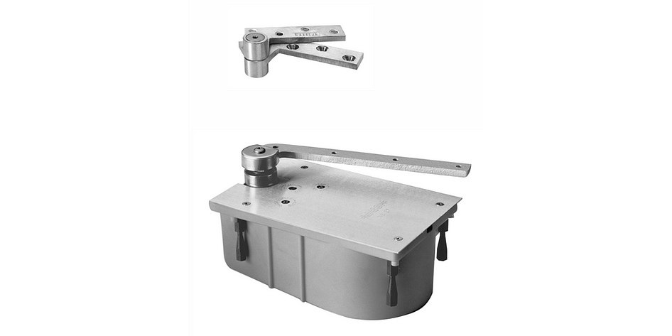 Rixson 127 Heavy Duty 3/4" Offset Hung Floor Closer, Single Acting