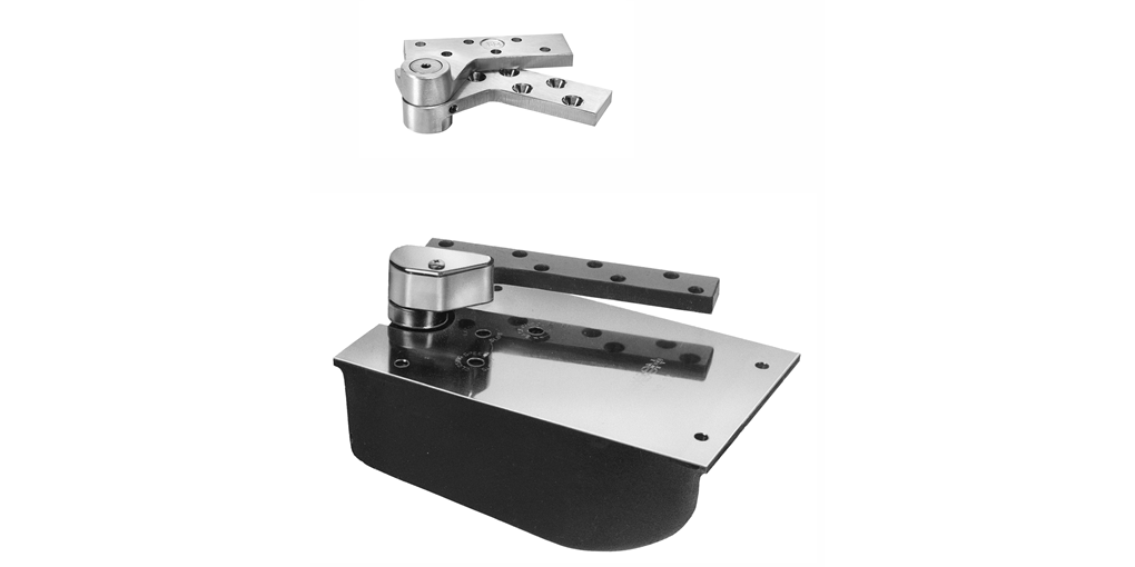 Rixson L27 Extra Heavy Duty 3/4" Offset Hung Floor Closer, For Lead-Lined 1-3/4" Door