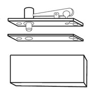 Rixson 7494-PK Top Pivot Package