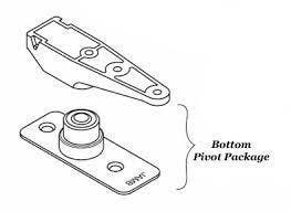 Rixson 2183020 Bottom Pivot Package