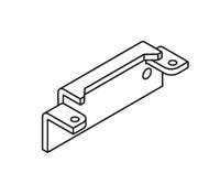 Rixson 1639000 Mounting Bracket For 706, 707, 708 Closers