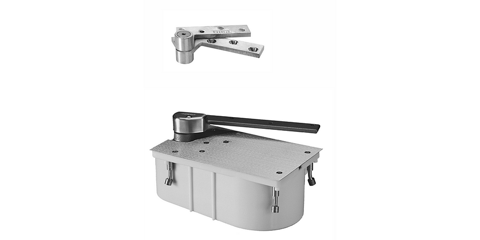 Rixson 27-180 x 1-1/2OS Heavy Duty 1-1/2" Offset Hung Floor Closer, 180 Degree of Swing