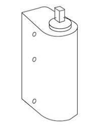 Rixson 354 Less All Parts Gate Closer Body Only