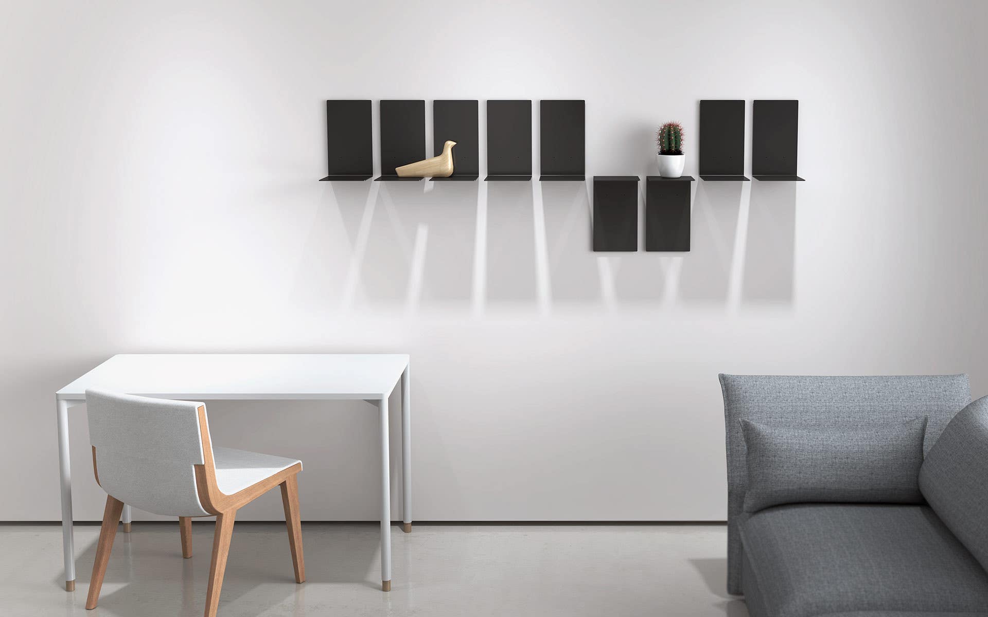 Magnuson BALDAS Shelving & Bookshelves With 1 Mounting Brackets