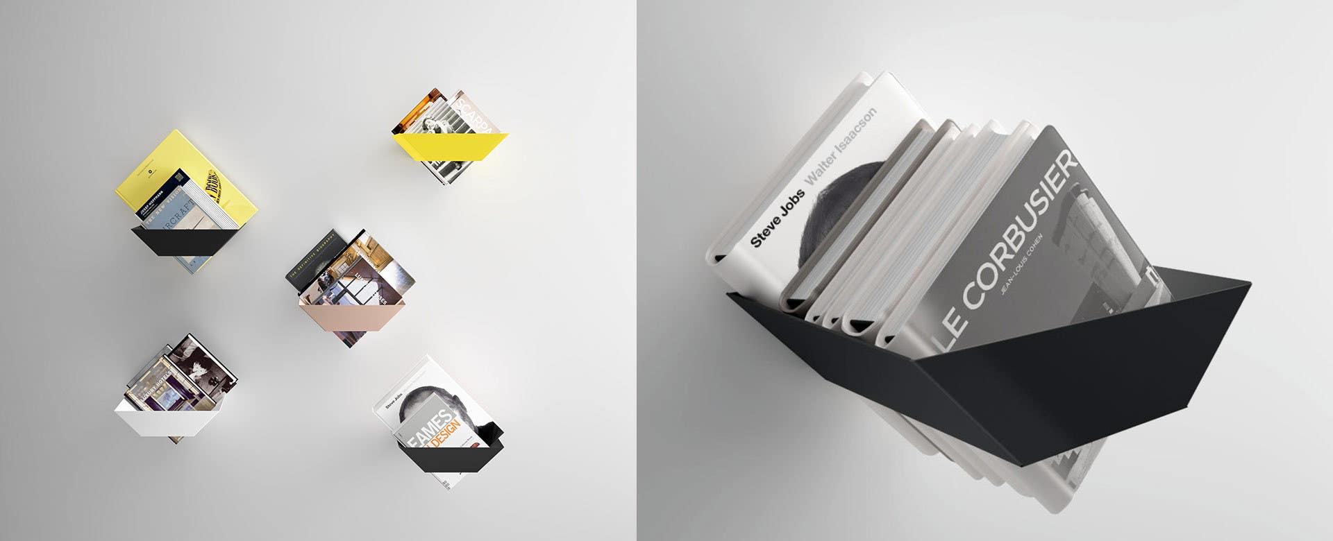 Magnuson KOKU Painted Steel Wall Mounted Shelf