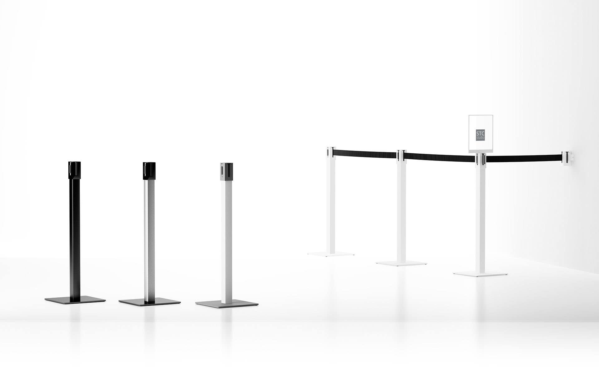 Magnuson TREC Crowd Control Unit With Painted Steel Base