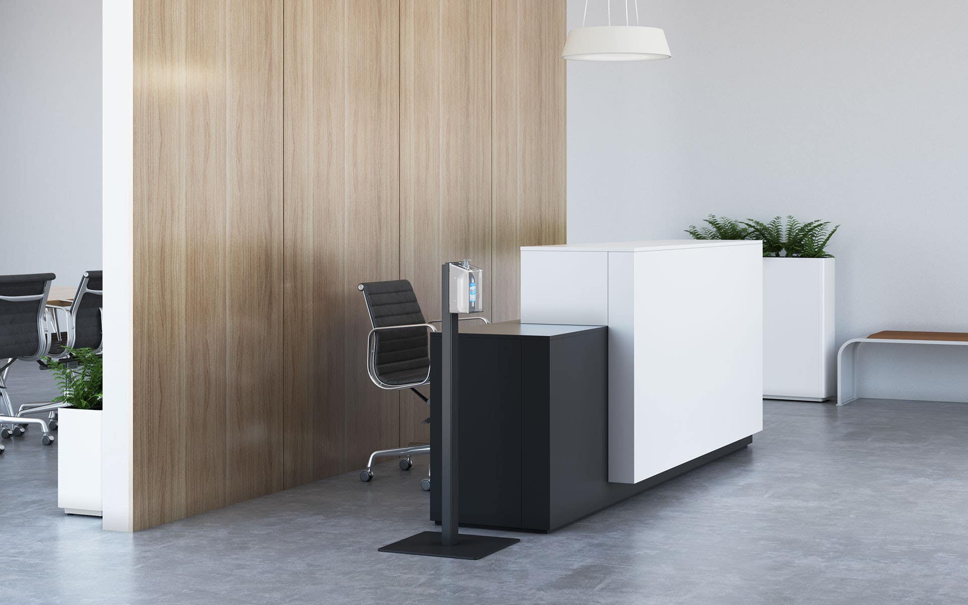 Magnuson ISBIT Painted Steel Hand Sanitizer Station